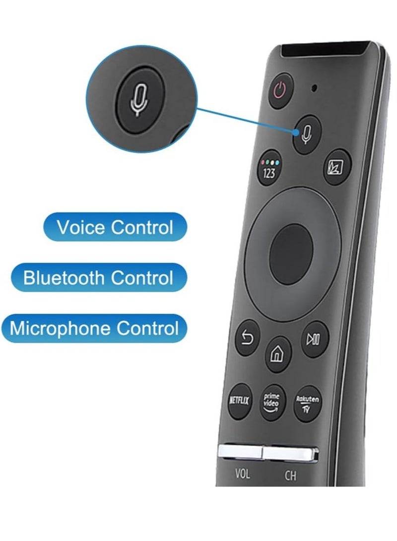 ELTRAZONE Remote for Samsung Smart TV Voice Mic Bluetooth Replacement Controller BN59-01312A and Samsung 4K 8K UHD Curve TV, Samsung 6 7 8 Series LED LCD QLED 32 40 43 45 49 50 55 60 inch TV - Image 2