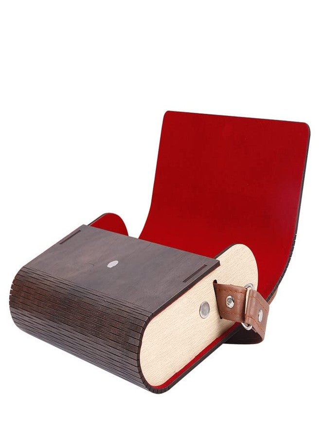 CrazyInk Women's Handcrafted Wooden Light Weight Unique Purse Handbag (PURSE 375) - Image 3
