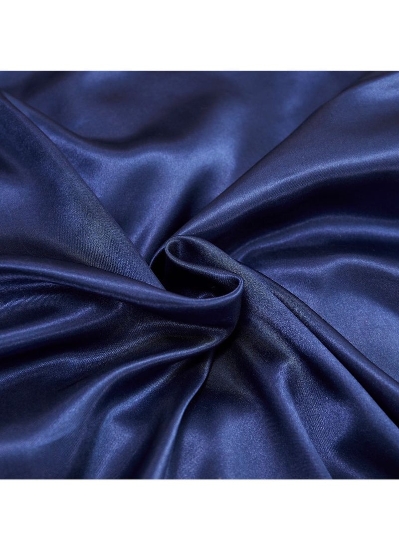 شاربدو طقم لحاف ناعم من الألياف الدقيقة، مكون من أربع قطع، مع لحاف واحد غطاء، شرشف واحد، وكيسا وسادة، لسرير بطول مترين (220*240 سم) - Image 4