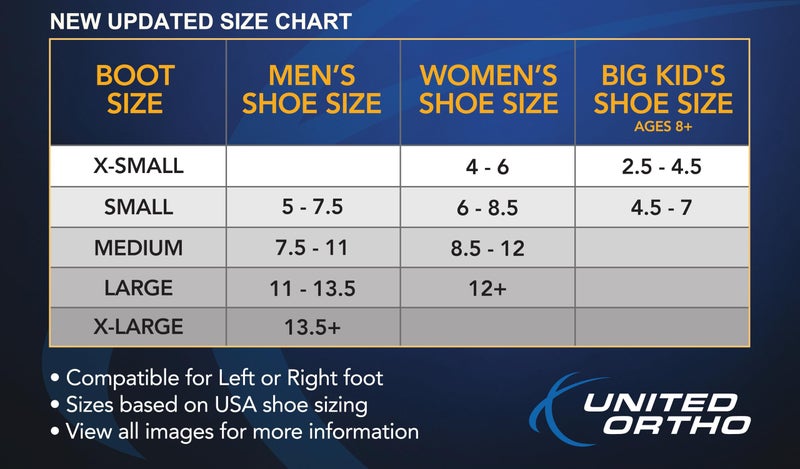 United Ortho Air Cam Walker Fracture Boot, Medium, Black - Image 2