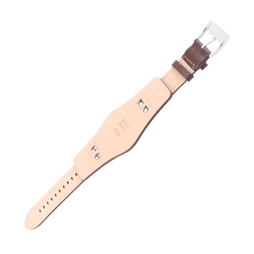 XIW Compatible for 22mm Fossil CH2891 CH2564 CH2565 CH2573 CH2574 Leather Watch Band Replacement for women Wirstband Strap men wirst Bracelet (Brown, 22mm) - Image 4