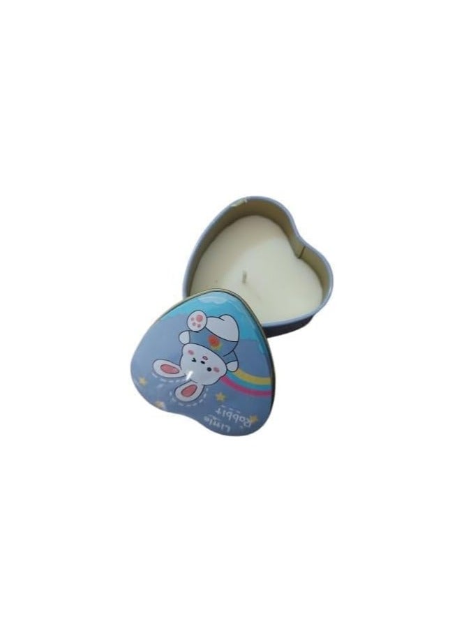"Heart shaped candle, scented candle, home fragrance, attractive scent " - Image 2