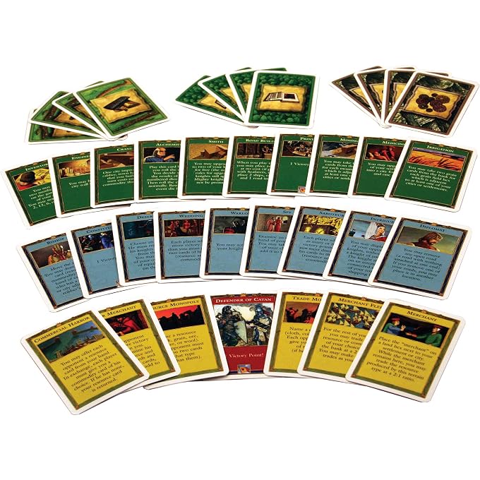 Catan Cities & Knights Replacement Game Cards - Complete Set of 95 Game Cards for The Cities & Knights Board Game Expansion (Sold Separately), Board Game Accessories Made Studio - Image 3