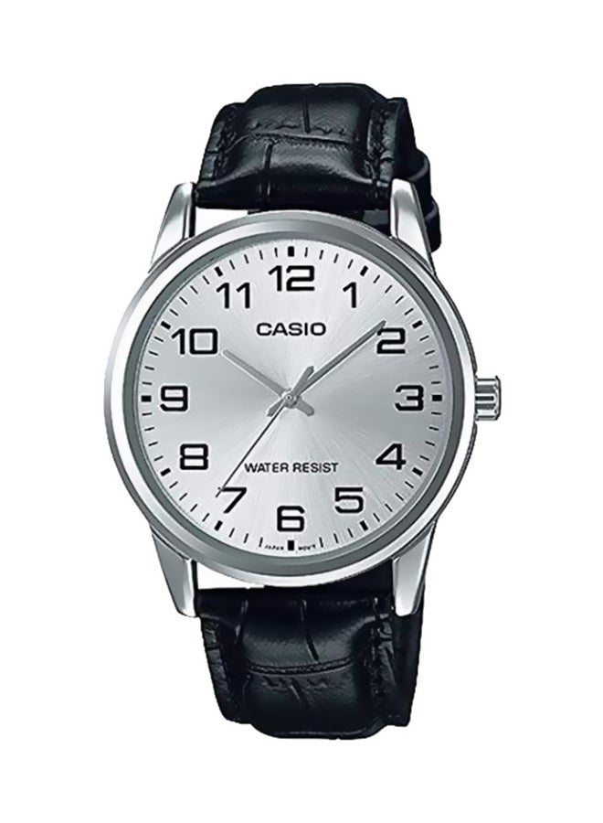 CASIO Men Water Resistant Analog Watch MTP-V001L-7B - 45 mm - Black - Image 1