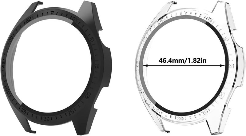 Smartwatch Screen Protector PC Case Shell with Glass Film for GT8 Scratchproof Protective Covers Watch Shell - Image 3