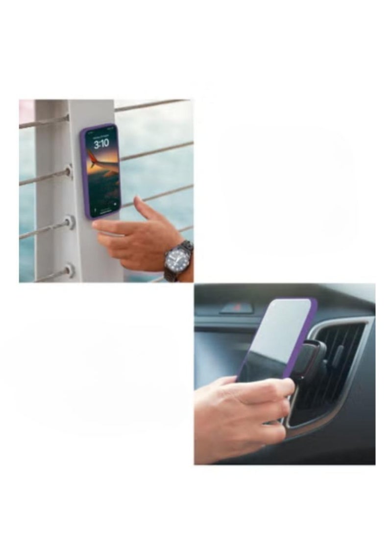 ماس كفر ماس ايفون 14برو  إنڤينيت ماج سيف 6 في 1 بنفسجي - Image 4