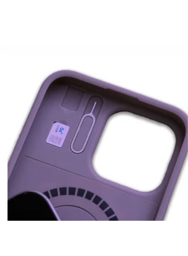 ماس كفر ماس ايفون 14برو  إنڤينيت ماج سيف 6 في 1 بنفسجي - Image 5