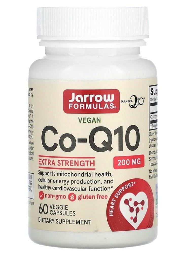 جارو فورملاز مساعد الإنزيم Q10، ‏200 ملجم، 60 كبسولة نباتية