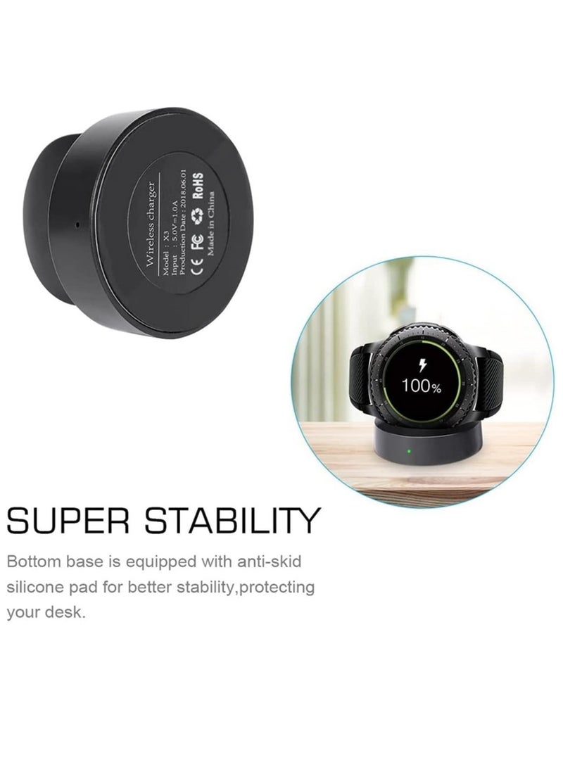 Gear S3 Charger, Gear S3 Smart Watch Charging Cradle Dock Compatible with Samsung Gear S3 Classic/Frontier Smart Watch - Image 5