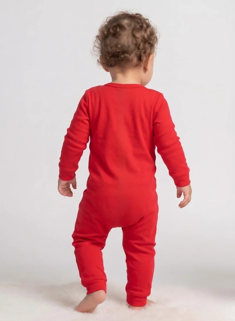 بيبي كلو Baby Red Berry Cute Strawberry Romper