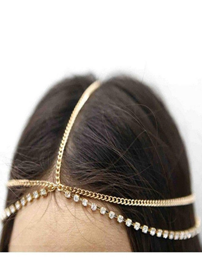 Belicia 1 PCS PREMIUM Boho Layered Head Chains - Handmade Gypsy Hair Jewelry, Bridal Hair Accessory, Festive Jewelry for Weddings, Birthdays, and Special OccasionsBelicia - Image 5