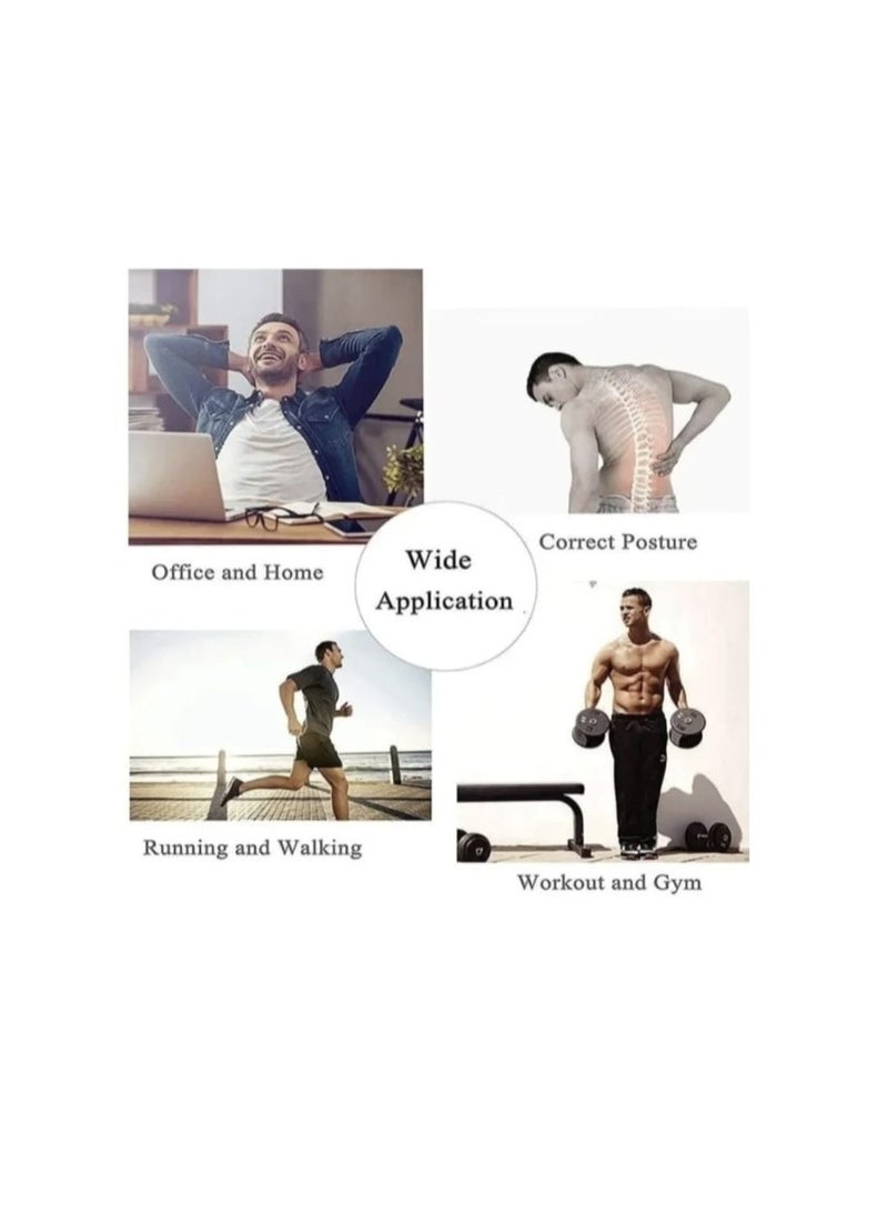 Men's Compression Vest For Concealing Gynecomastia, Bosture Support Vest To Tighten And Shape The Abdomen And Chest, Black, Size - Image 2