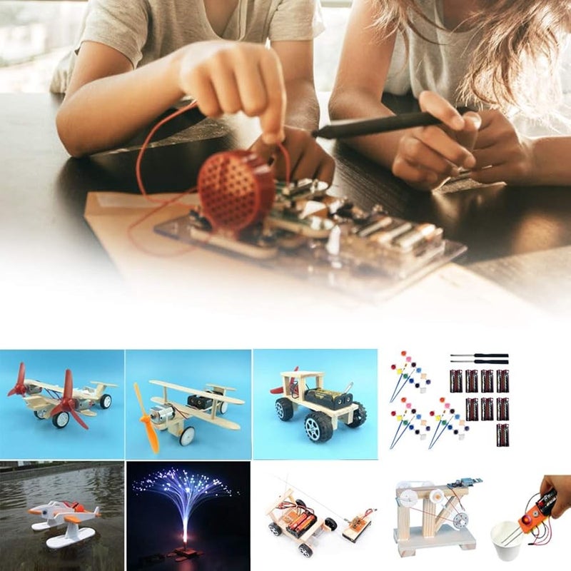 Wooden 3D Puzzle DIY Model Kit Science Experiment Educational Toys for Kids - Image 5