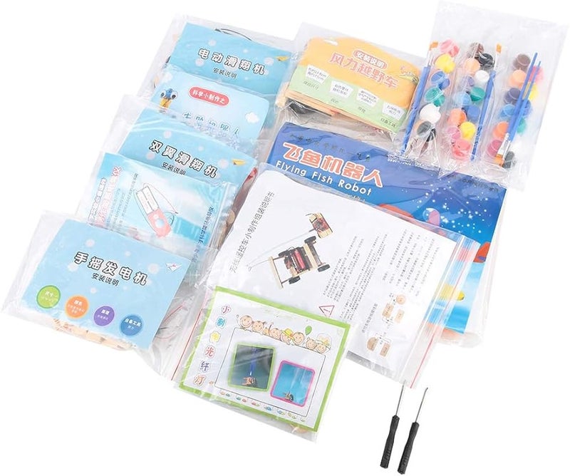 Wooden 3D Puzzle DIY Model Kit Science Experiment Educational Toys for Kids - Image 1