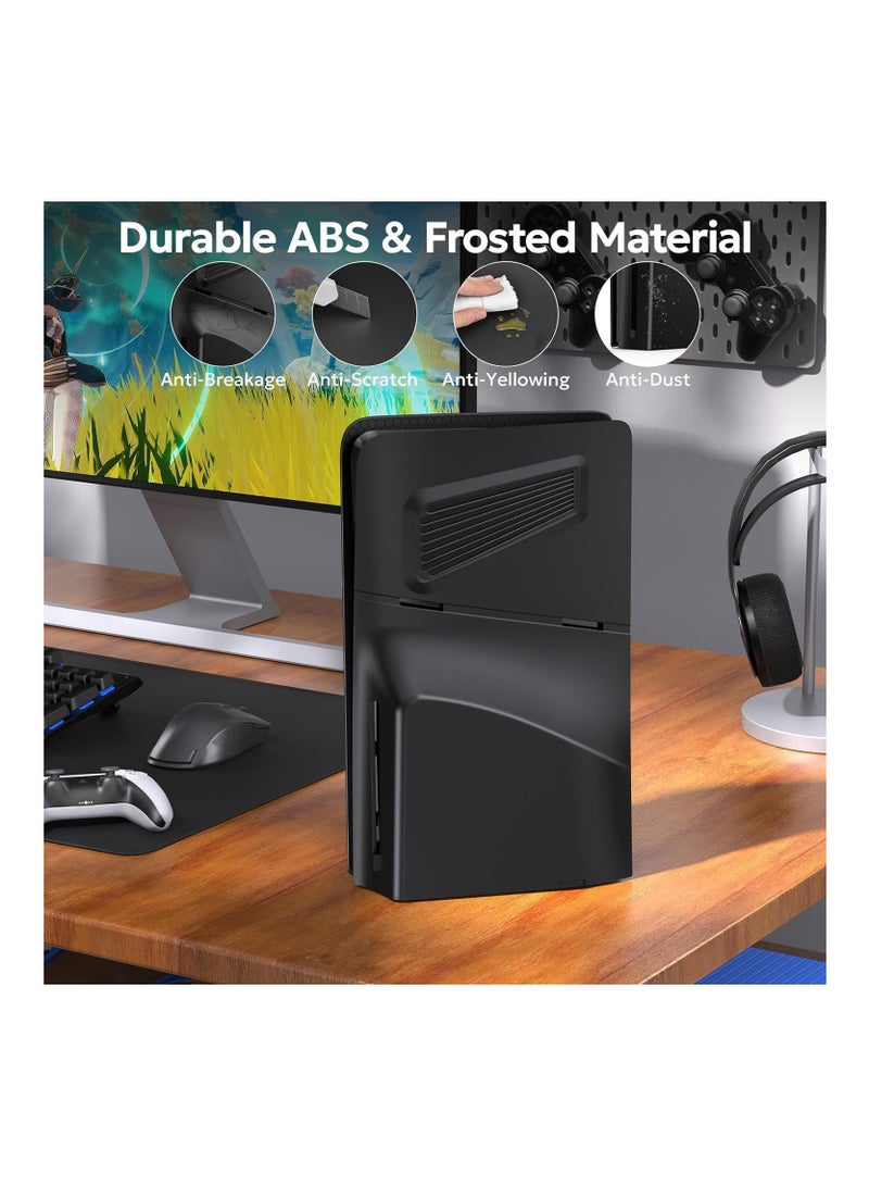 Premium ABS Replacement Shell for PS5 Slim Disc Edition (Black) - Image 5