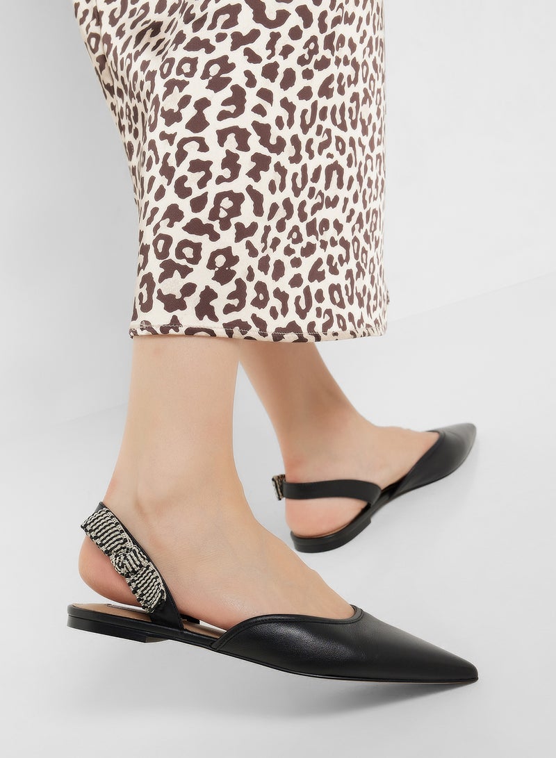 STEVE MADDEN Landfall Buckle Strap Closed Toe Ballerinas  - Image 5