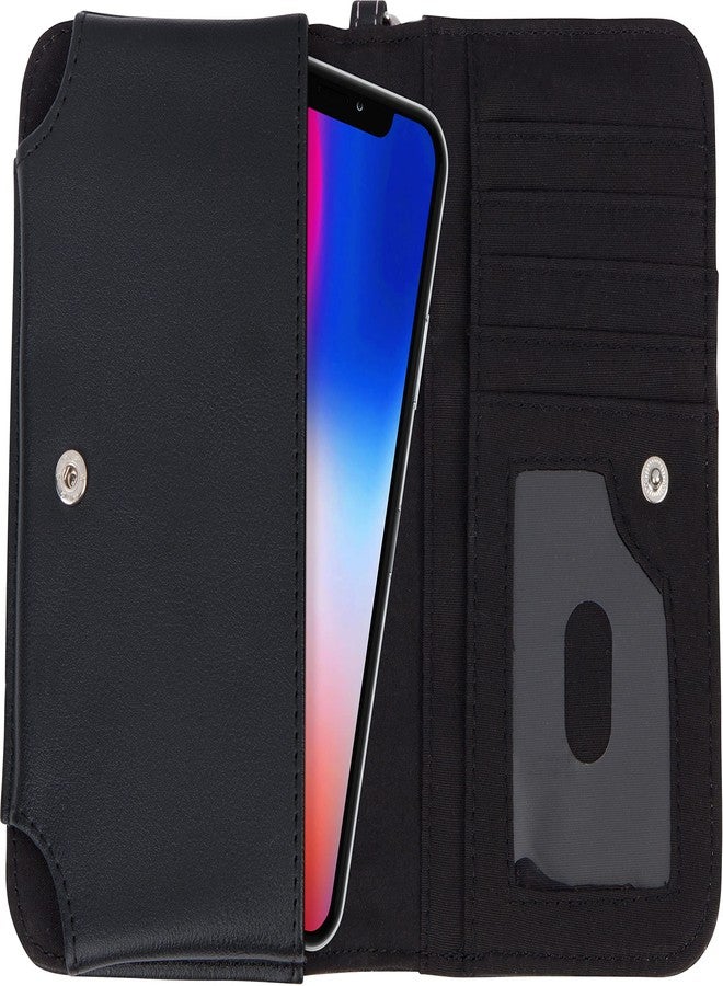 Loungefly unisex Disney The Nightmare Before Christmas Wallet & Phone Holder - Bi-fold, Snap Closure, Detachable Wrist Strap - Image 3