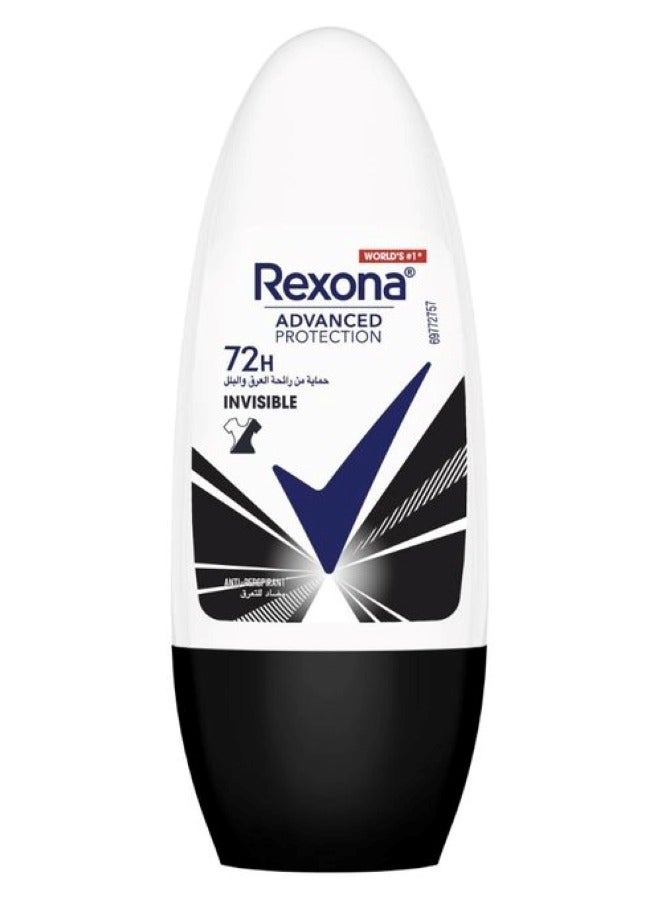 مزيل العرق الشفاف المضاد للتعرق، غير مرئي وجاف، أسود وأبيض