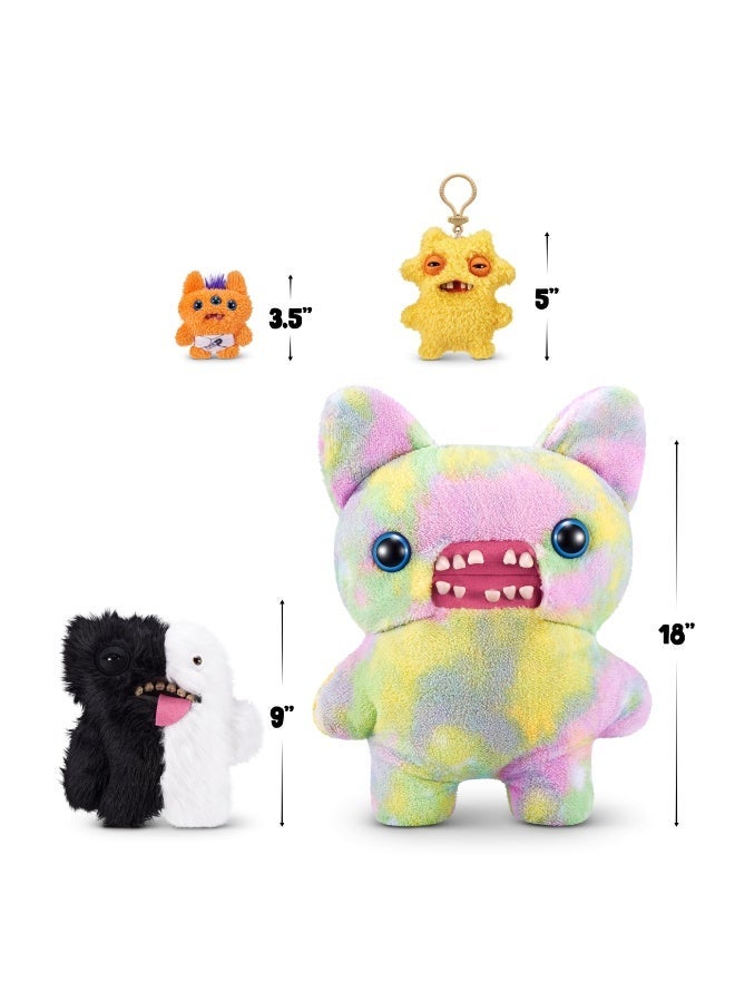 Fuggler S001-FUGGLER-NON LICENSED 9" CORE-SERIES 1-MISFIT MONSTERS PLUSH 9"-WINDOW BOX-12PCS/CTN- (15726A) - Image 2