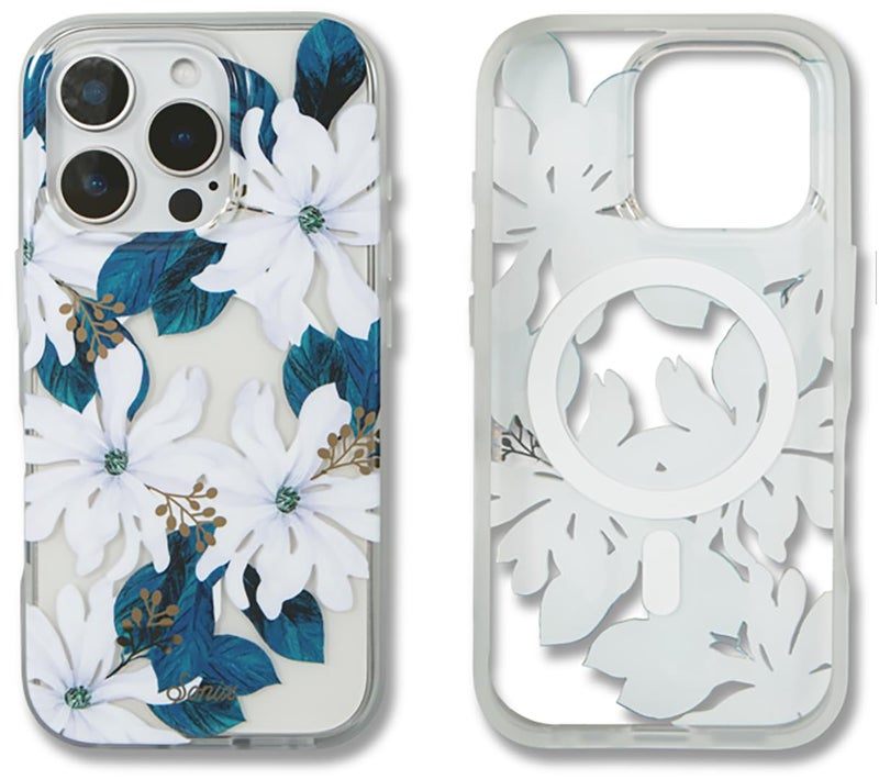 Sonix Case for iPhone 16 Pro | Compatible with MagSafe | 10ft Drop Tested | Delilah Flower - Image 1