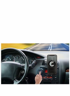 Y&D BC20 Bluetooth Car Kit, 5.0 Hands-Free Audio Adapter, Built-in Microphone, 3M Magnetic Base, for System with 3.5mm AUX Input Port or FM Transmitter  - Image 5