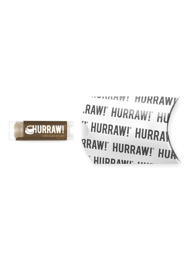Hurraw! بلسم الشفاه من هورراو! بنكهة حبوب القهوة: عضوي، معتمد كفيجن، خالي من القسوة والغلوتين. غير معدل وراثيًا، مكونات طبيعية 100%. خالي من شمع النحل، الشيا، الصويا والنخيل. مصنوع في الولايات المتحدة الأمريكية. - Image 2