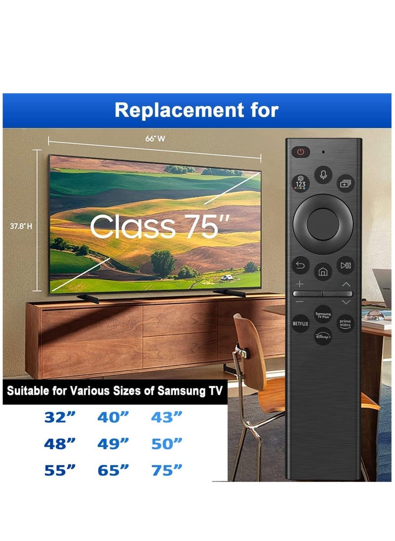 Generic Voice Remote Control Replacement for Samsung Smart TV Remote Controller with Voice Function, Replacement for Samsung Crystal UHD QLED 4K 8K Smart TVs(2020/2021/ 2022)  - Image 4