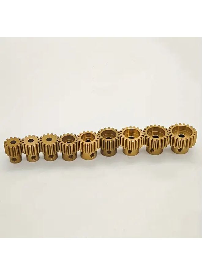 Aluminum Alloy Motor Gear 15T 16T 17T For Traxxas 1 10 RC Car 3650 3660 Brushless Motors - Image 5