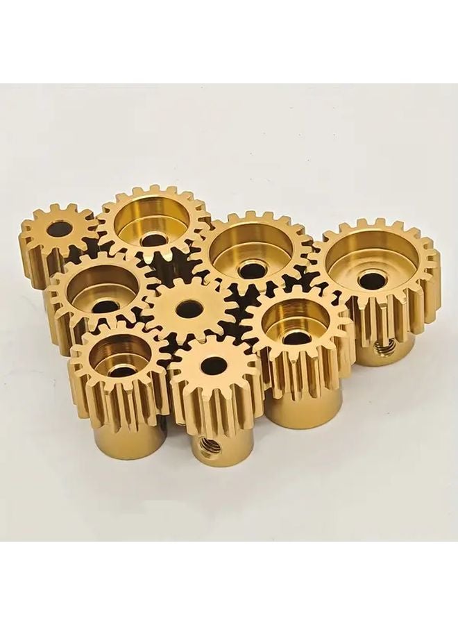 Aluminum Alloy Motor Gear 15T 16T 17T For Traxxas 1 10 RC Car 3650 3660 Brushless Motors - Image 4