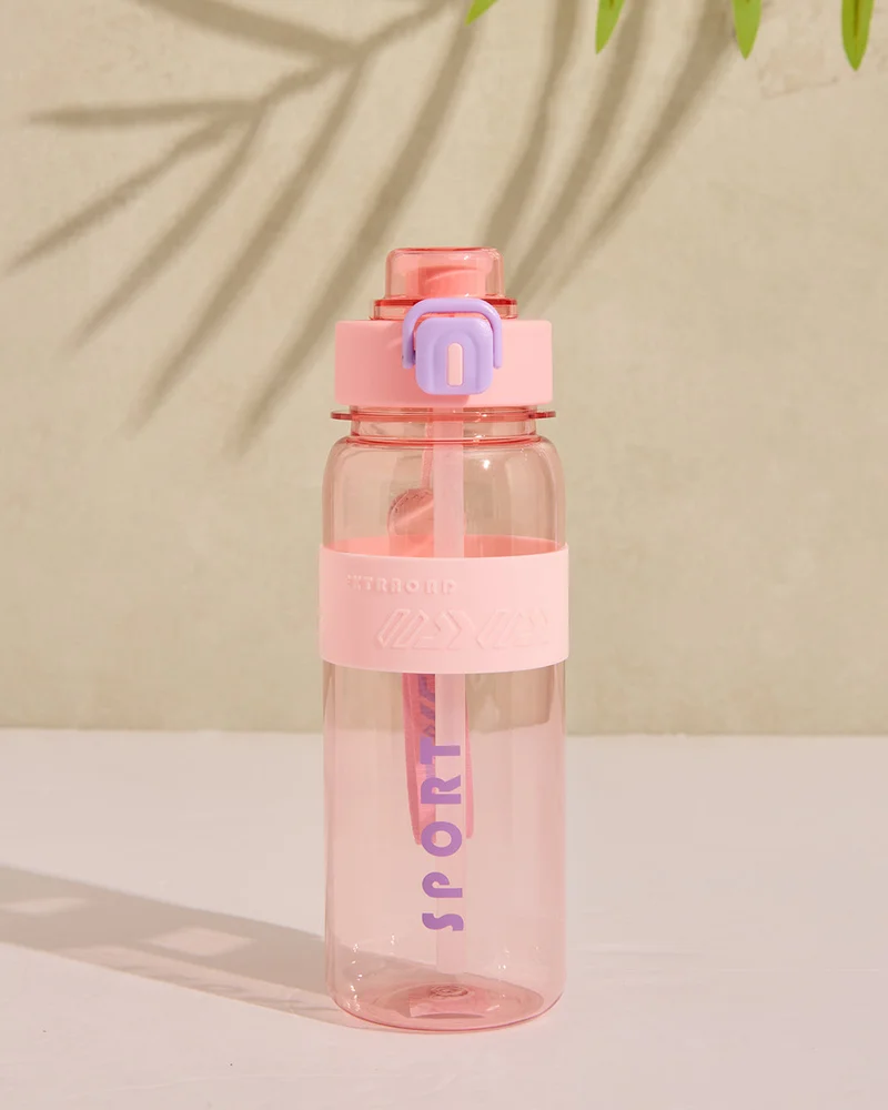 Redtag Pink 900ML Water Bottle