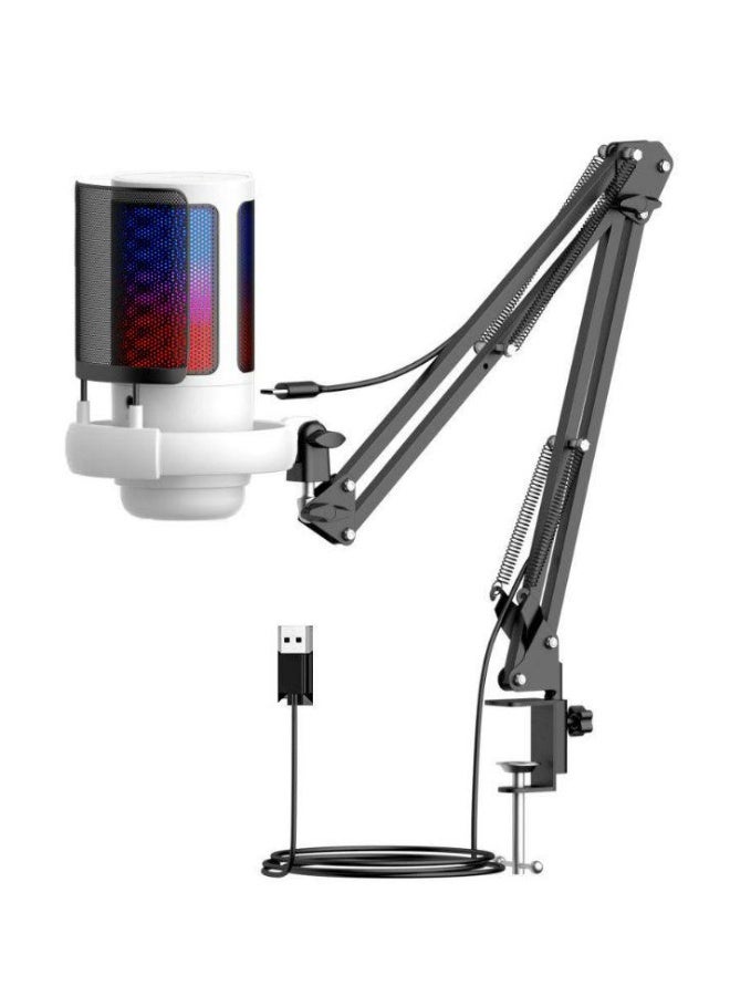 واي كيو لايف Yqlife Rgb Gaming Microphone