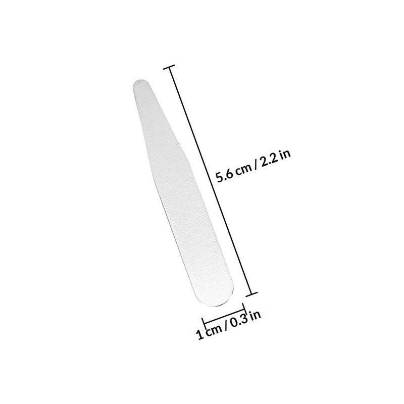 36pcs Stainless Steel Collar Stays Men Suit Collar Stays for Men's Dress Shirts - Image 2