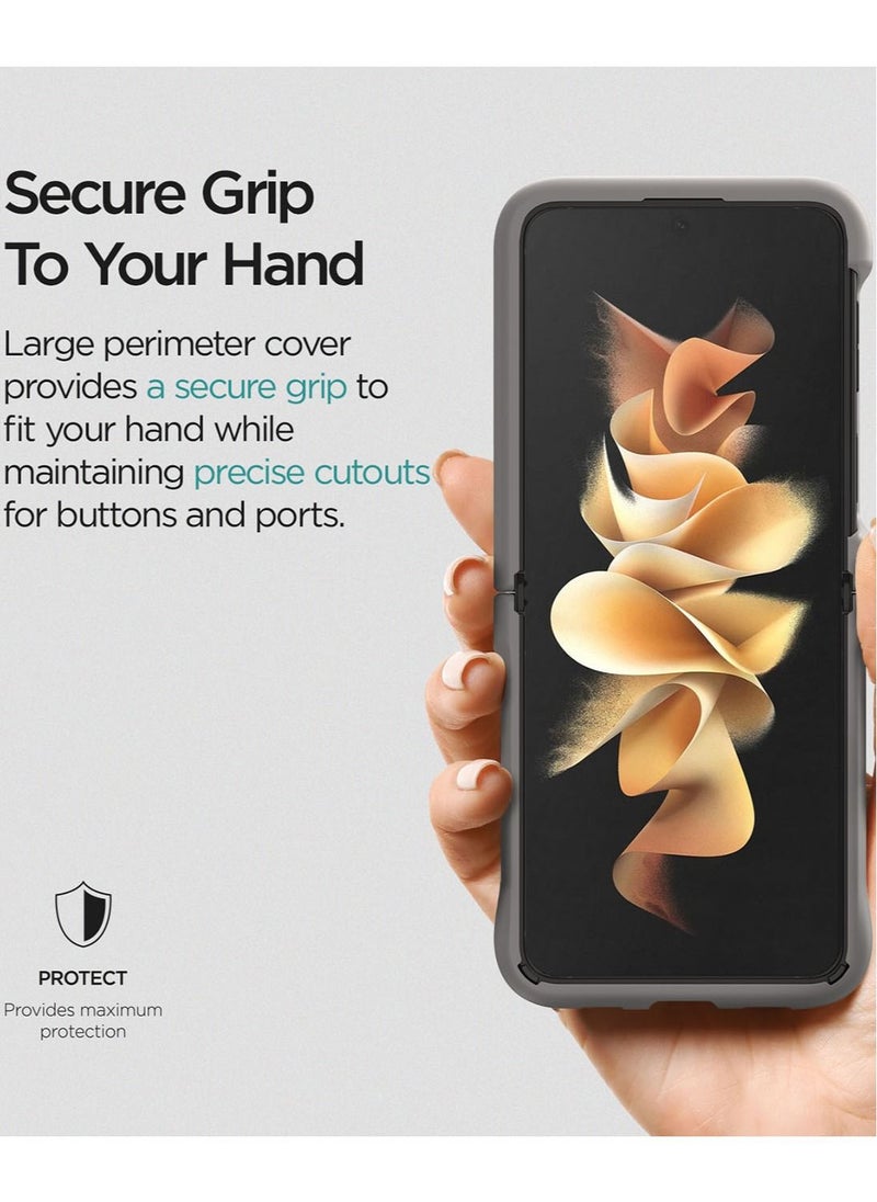 VRS Design Terra Guard Modern [Hinge Protection] for Samsung Galaxy Z Flip 3 5G Case Cover (2021) - Marine Green  - Image 5