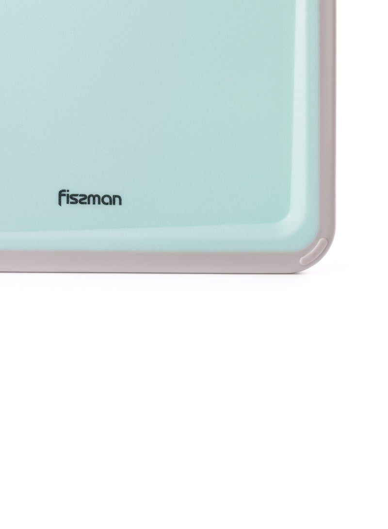 Fissman Cutting Board 29cm, Plastic Chopping Board with Hang Hole | Slope Design for Easy Liquid Drainage | Textured Surface and Non-Slip Edges | Reversible and Easy to Clean | Dishwasher Safe  - Image 3