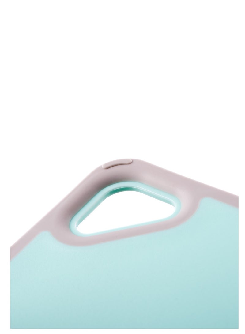 Fissman Cutting Board 29cm, Plastic Chopping Board with Hang Hole | Slope Design for Easy Liquid Drainage | Textured Surface and Non-Slip Edges | Reversible and Easy to Clean | Dishwasher Safe  - Image 4