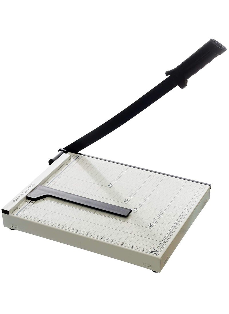 Generic A4 Manual Paper Cutter White/Black  - Image 1