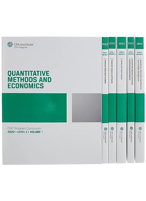 2022 CFA Program Curriculum Level II Box Set 