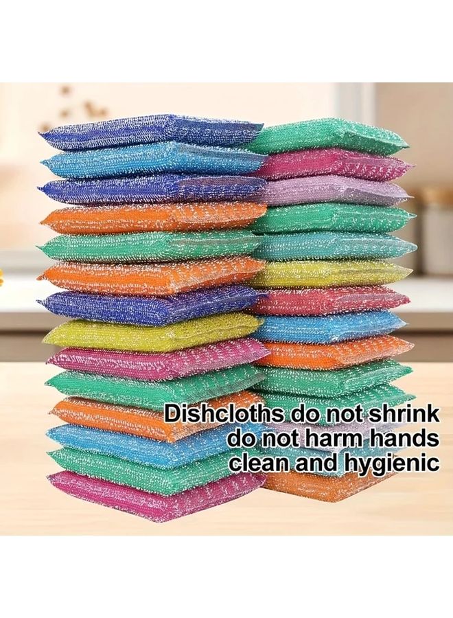 6 Pack Fine Stripe High Density Natural Kitchen Dishwashing Cleaning Sponges - Image 5