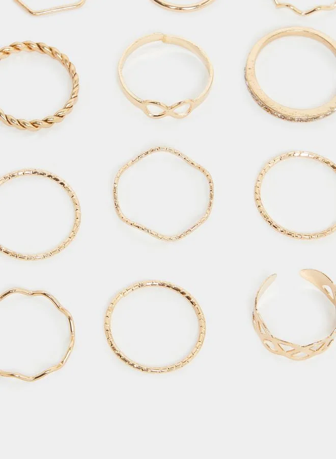 Styli Pack of 36 - Assorted Gold Rings