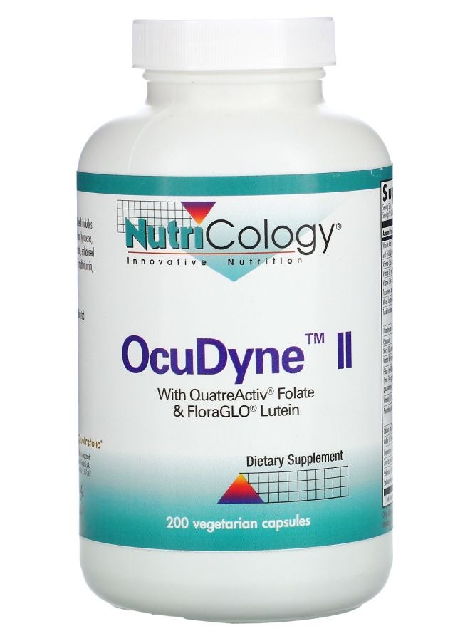 Nutricology OcuDyne II 200 Vegetarian Capsules 