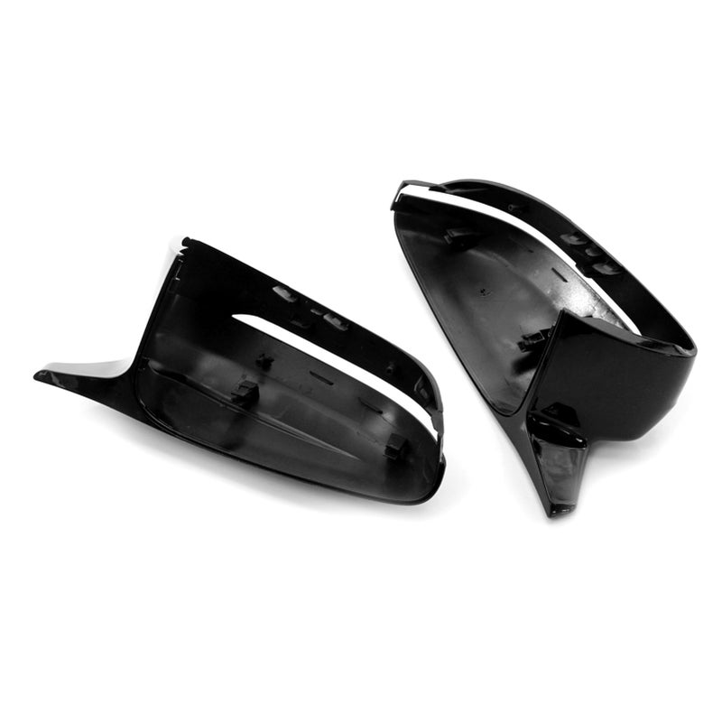 M Style Gloss Black Door Side Mirror Covers Replacement For BMW G30 G20 5 Series 17-2020 - Image 3