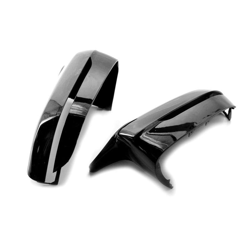 M Style Gloss Black Door Side Mirror Covers Replacement For BMW G30 G20 5 Series 17-2020 - Image 5