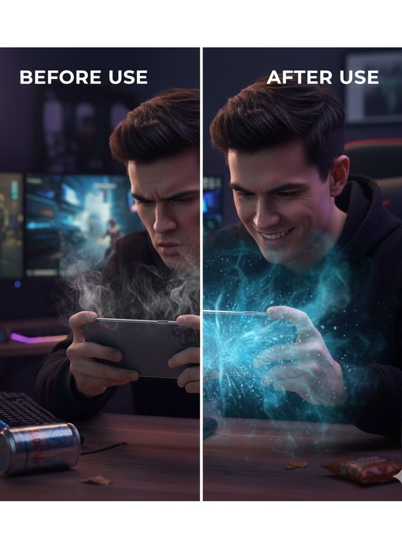 Magnetic Mobile Phone Cooler – 15W Fast Cooling Semiconductor Fan for Smartphones, Tablets, iPhone, Android Gaming, Live Streaming & Vlogging - Image 5