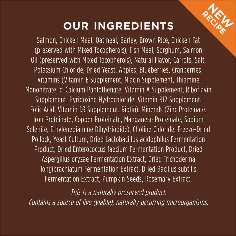 Instinct Be Natural, Natural Dry Dog Food, Raw Coated Kibble - Real Salmon & Brown Rice, 4.5 lb. Bag - Image 4