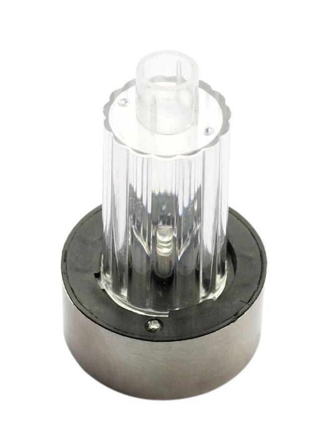 NIBEMINENT - 12-Piece Solar Powered LED Landscape Pathway Light Set White 5.5x36x5.5centimeter - Image 1