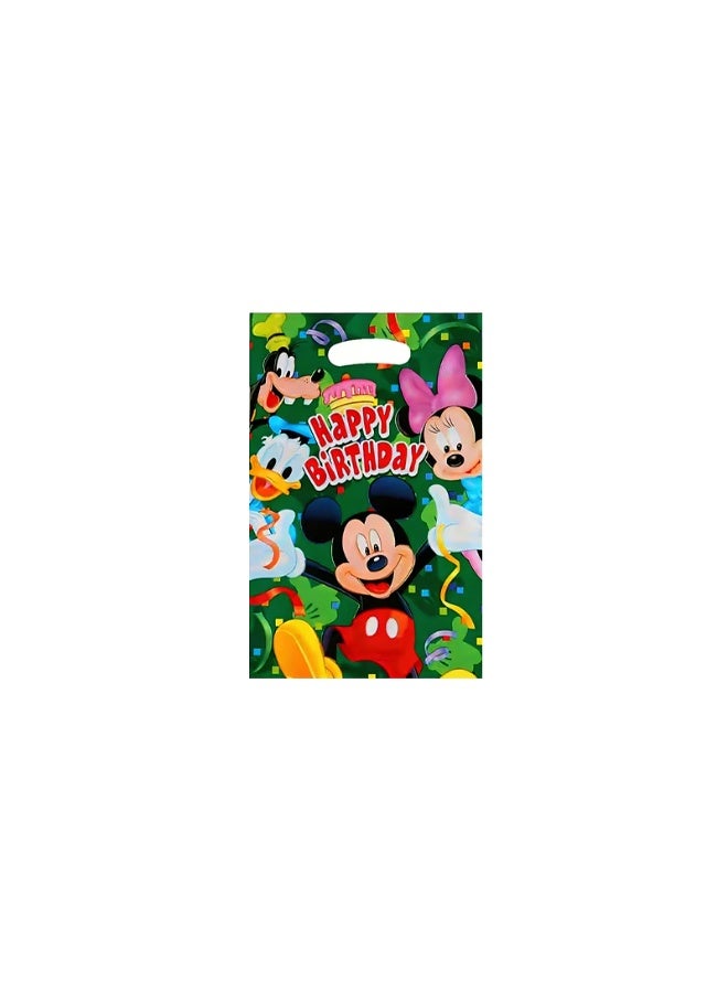 20Pcs Mickey & Minnie Mouse Party Favor Bags for Kids (4 Designs, 5 Each), Cute Mickey Minnie Gift Bags with Handles, Disney Goodie Bags for Birthday Party Candy Treat Bags, Birthday Party Decoration Supplies - Image 4