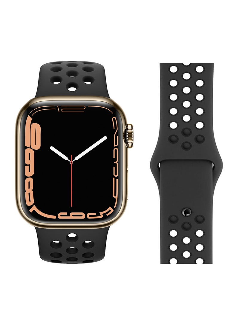 بيرفيي 5 قطع لتبديل سوار الساعة لساعة Apple Watch بأحجام 41/40/38 ملم من السلسلة 8/7/6/5/4/SE. - Image 3