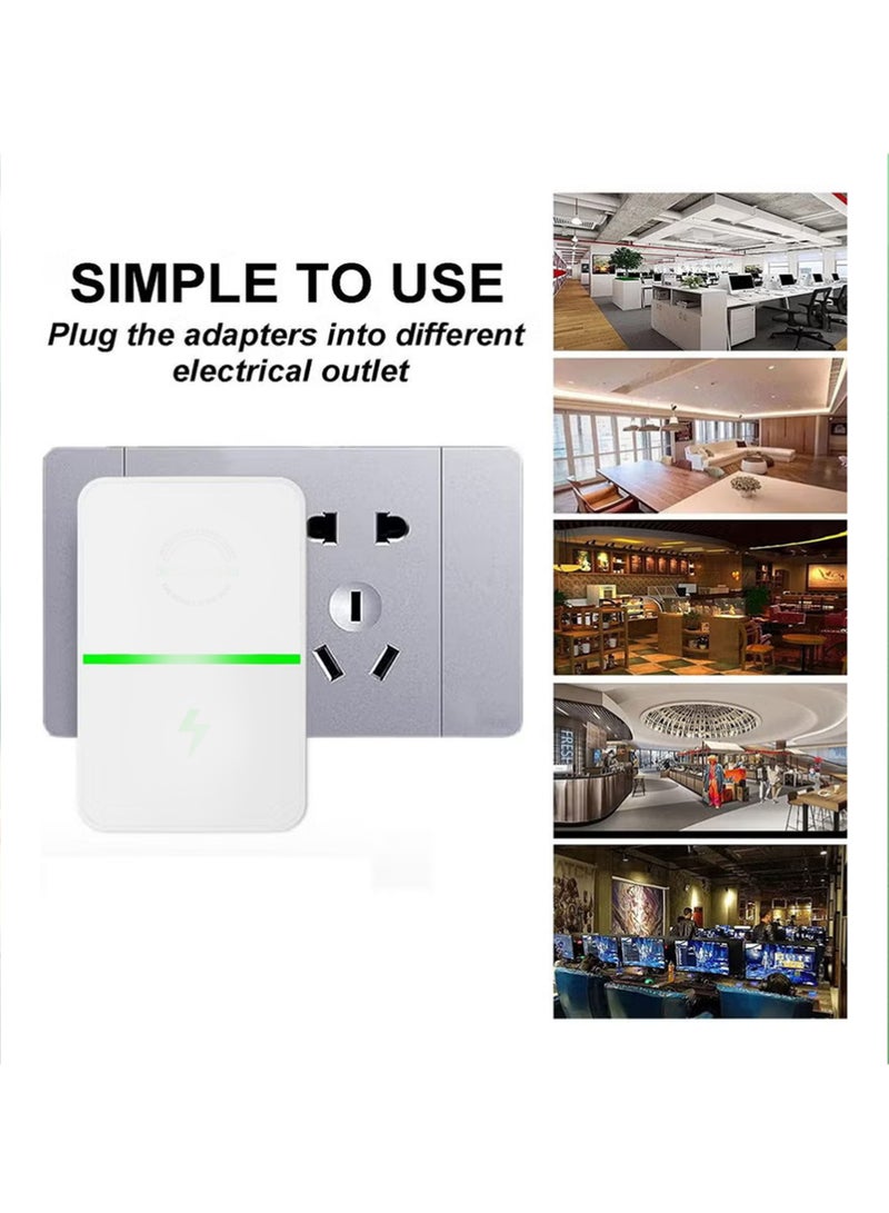 4 Pcs Certified Voltage Stabilizer for Home - 90V-290V Protection, Delay Start, Safety for AC/Fridge/TV - Image 2