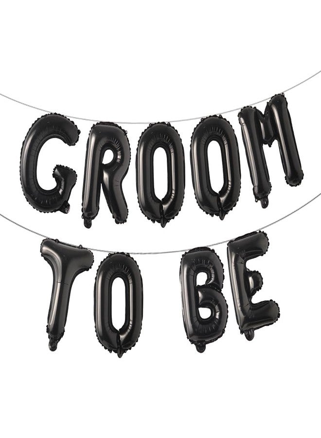 RUIANSI Bachelor Party Decorations - Stag Night & Groom To Be Supplies (Black) - Image 1
