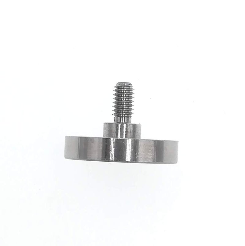 suxing Flat Contact Points for Dial Digital Indicator Depth Gauge Thickness Gauge 4-48 UNF Thread 15mm Diameter 5mm Length - Image 2